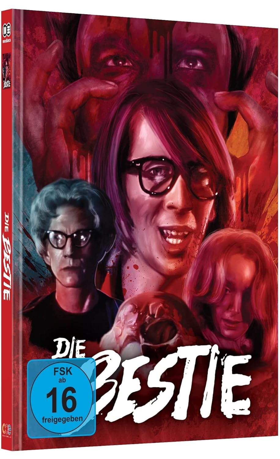 Die Bestie - Mediabook - Cover B - Limited Edition auf 333 Stück (Blu-ray+DVD)