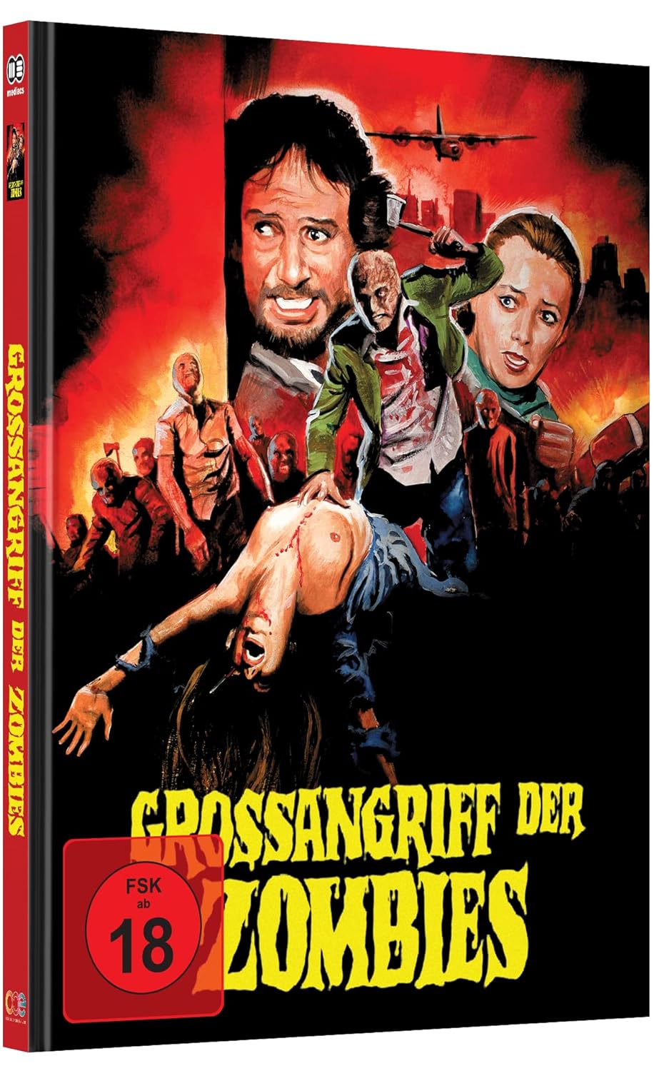 Grossangriff der Zombies - Mediabook - Cover A - Limited Edition auf 250 Stück (Blu-ray+DVD)