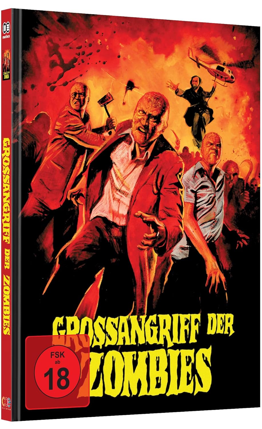 Grossangriff der Zombies - Mediabook - Cover C - Limited Edition auf 250 Stück (Blu-ray+DVD)