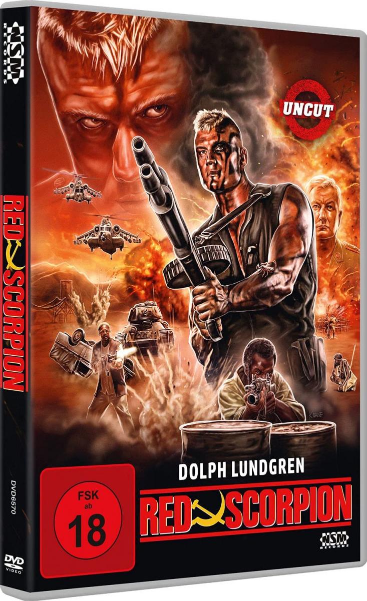 Red Scorpion UNCUT DVD - fanpush - media