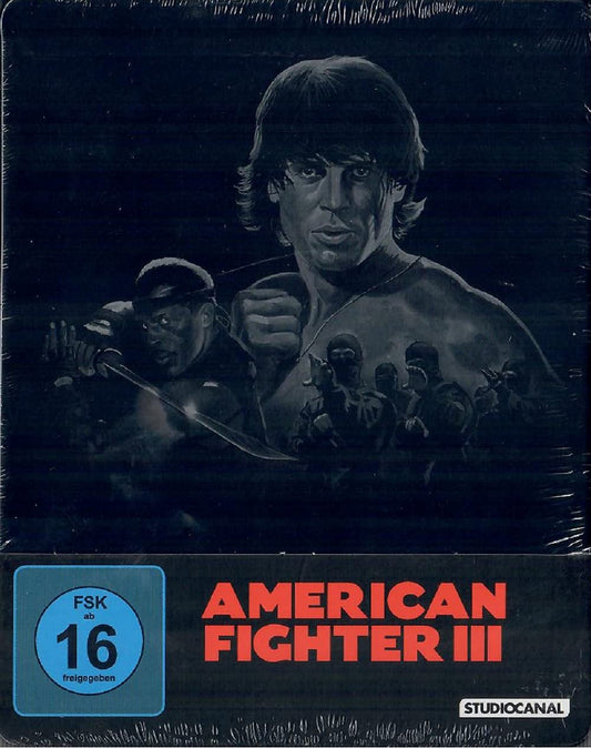 American Fighter 3 - Die blutige Jagd - Steelbook Blu-ray