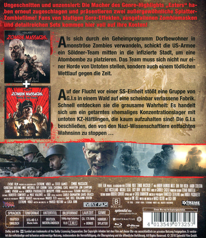 Zombie Massacre Double Feature [2 Blu-rays]