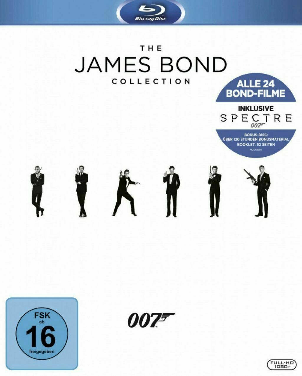 The James Bond Collection / Alle 25 Bond Filme inkl. Keine Zeit zu sterben Blu-ray