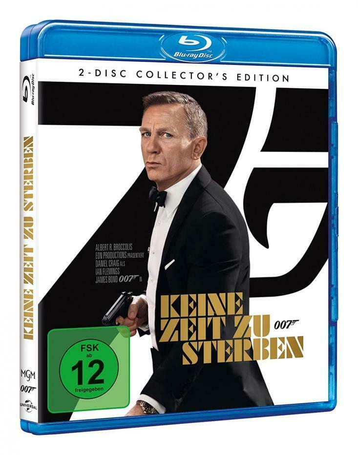 The James Bond Collection / Alle 25 Bond Filme inkl. Keine Zeit zu sterben Blu-ray