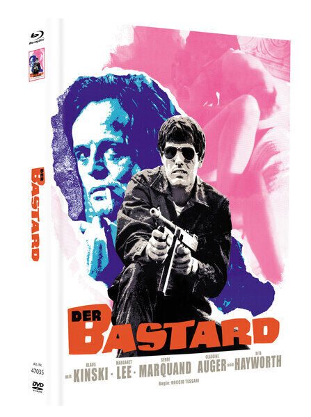 Der Bastard (Klaus Kinski) - 2-Disc Mediabook (Cover A) - limitiert auf 222 Stück Blu-ray+DVD