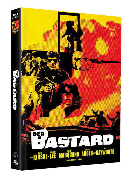 Der Bastard (Klaus Kinski) - 2-Disc Mediabook (Cover B) - limitiert auf 111 Stück Blu-ray+DVD