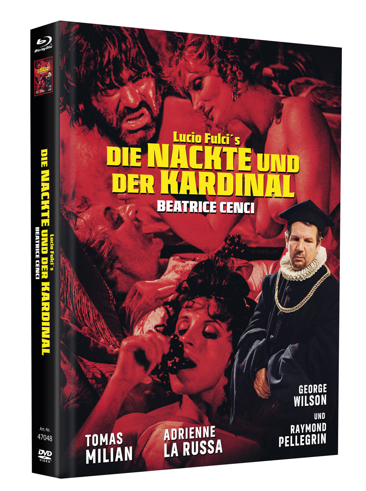 Die Nackte und der Kardinal - Uncut Mediabook Edition (DVD+Blu-ray) Cover D