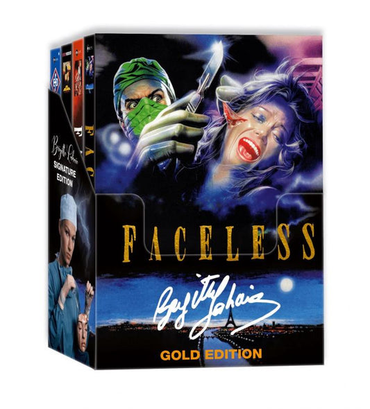 Faceless - 9-Disc Gold Edition inkl. 4 Mediabooks (Cover A-D) - limitiert auf 111 Stück Blu-Ray