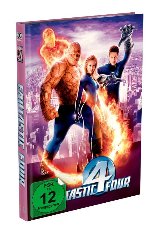 FANTASTIC FOUR – 2-Disc Mediabook Cover B (Blu-ray + DVD) Limited 500 Edition