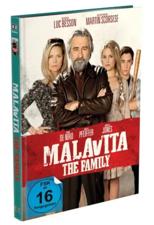 MALAVITA – The Family - 2-Disc Mediabook Cover B (Blu-ray) Limited 500 Edition