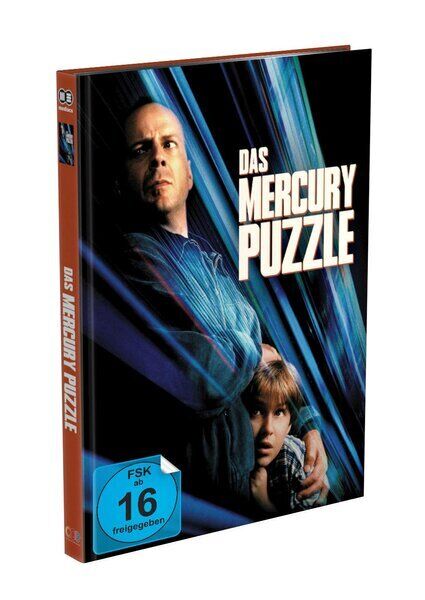 DAS MERCURY PUZZLE – 2-Disc Mediabook Cover A (Blu-ray + DVD) Limited 333 Edition