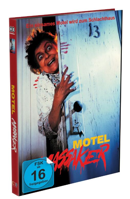 MOUNTAINTOP MOTEL MASSACRE – 2-Disc Mediabook Cover B (Blu-ray + DVD) Limited 250 Edition – Uncut