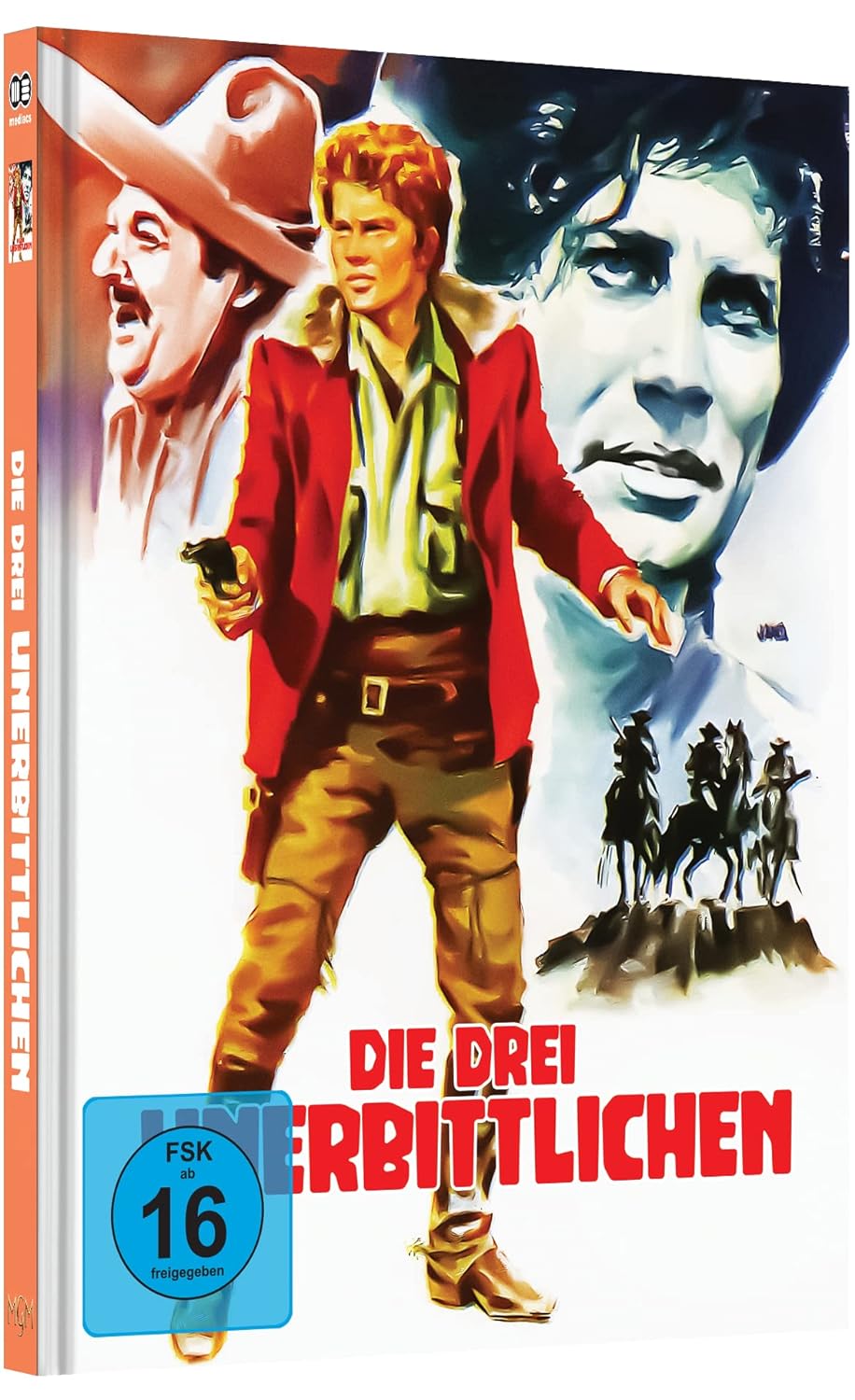 Die drei Unerbittlichen-Mediabook Cover B Limitiert auf 333 Stück (2 Blu-ray)