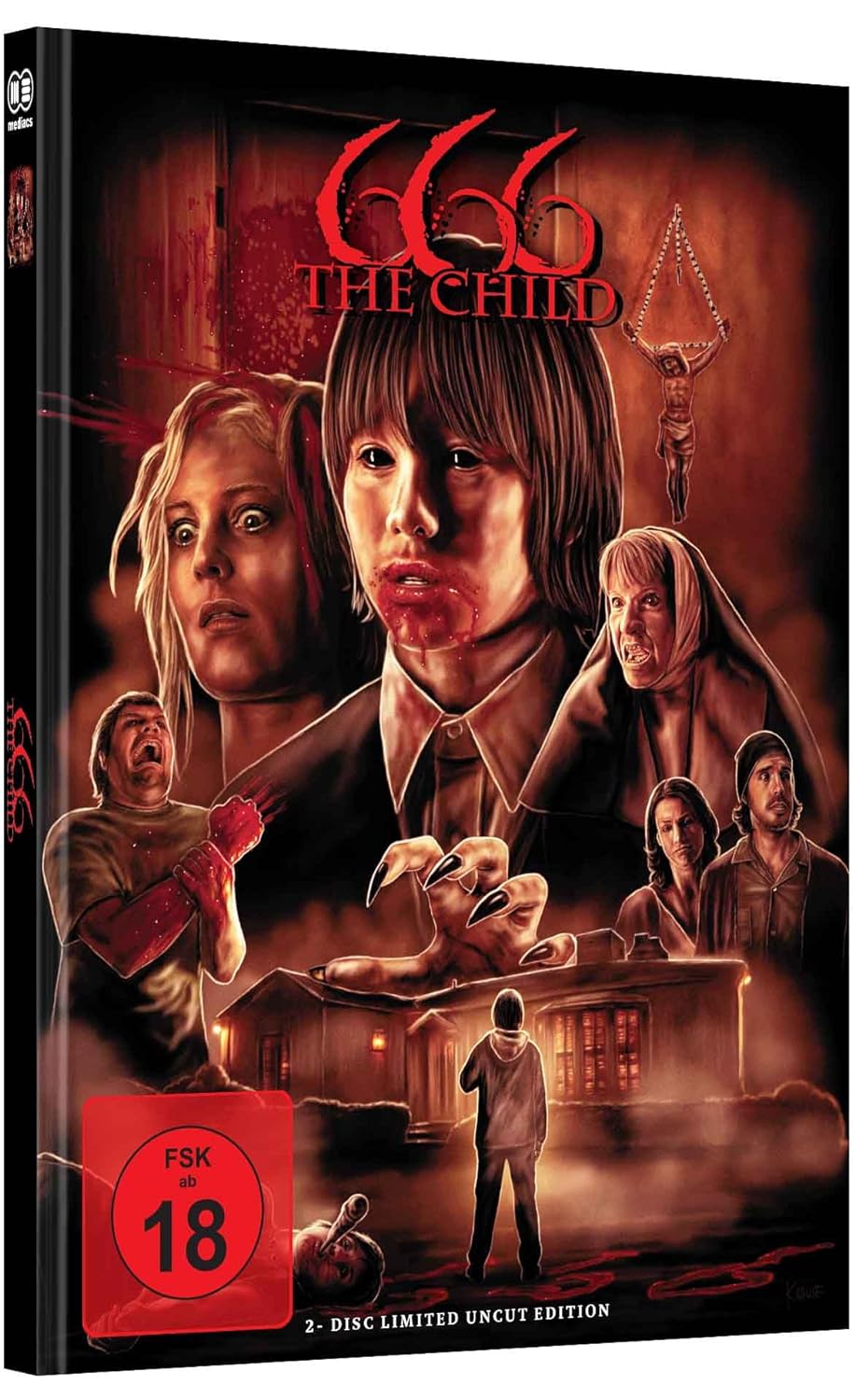 666 - The Child  - Mediabook - Cover A - Limited Edition auf 500 Stück (Blu-ray+DVD) UNCUT