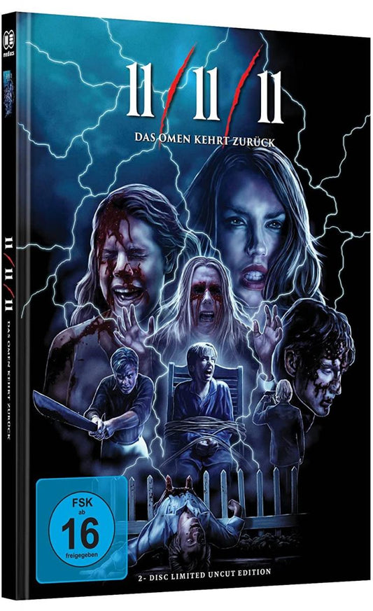 11/11/11 - Das Omen kehrt zurück  - Mediabook - Cover A - Limited Edition auf 500 Stück (Blu-ray+DVD) UNCUT