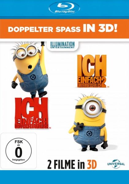 Ich - Einfach unverbesserlich 1 & 2 Blu-ray 3D