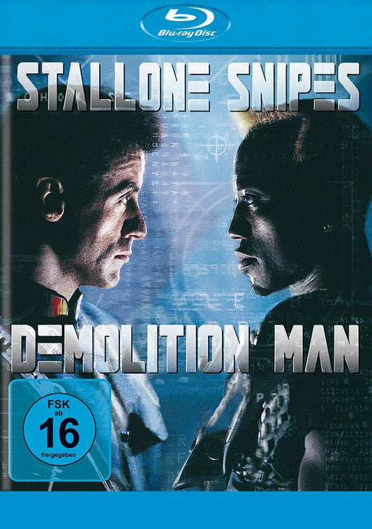 Demolition Man - (Sylvester Stallone)  BLU-RAY