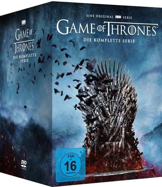 Game of Thrones Die komplette Serie DVD Box Staffel 1-8 (38 DVDs)