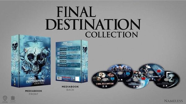 Final Destination 1-5 - 10-Disc Mega Book - limitiert auf 2.222 Stück Blu-ray+DVD