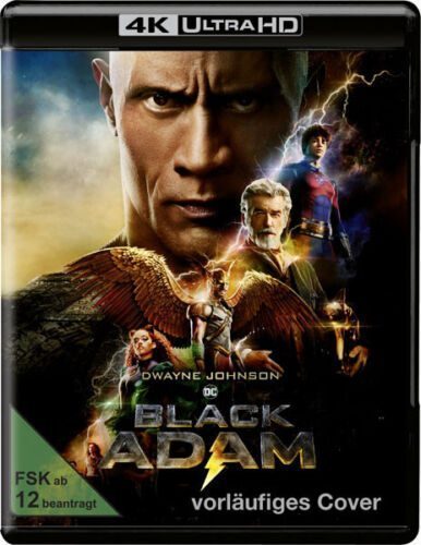 Black Adam - (Dwayne Johnson) 4K UHD Blu-ray + Blu-ray