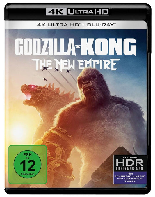 Godzilla x Kong: The New Empire [4K Ultra HD + Blu-Ray]