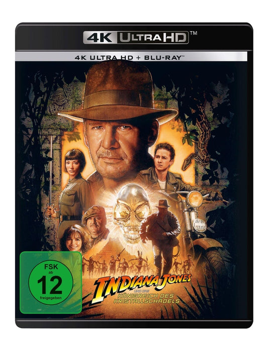 Indiana Jones und das Königreich des Kristallschädels - 4K Ultra HD Blu-ray + Blu-ray (4K Ultra HD)