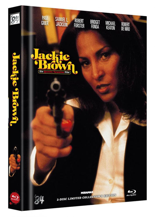 Jackie Brown - 2-Disc Limited Collectors Edition Mediabook (Cover B) - limitiert auf 300 Stück Blu-ray+DVD