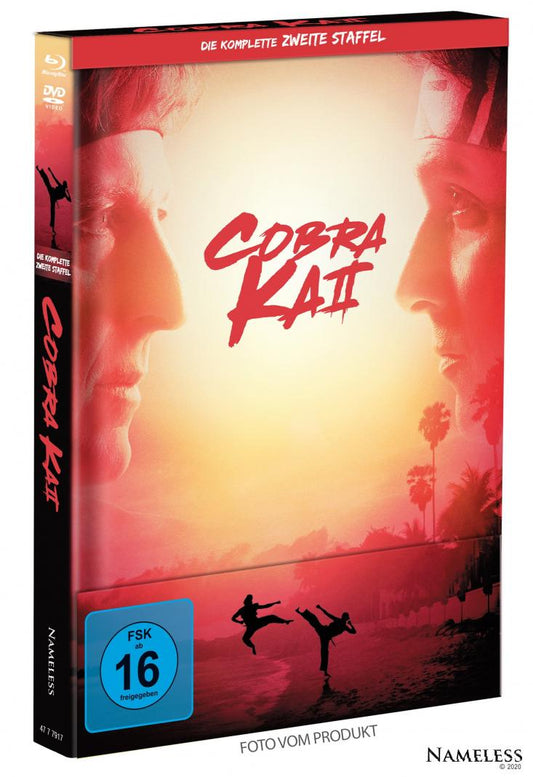 Cobra Kai - Staffel 2 - 4-Disc Mediabook Edition (Cover A) - limitiert auf 500 Stück