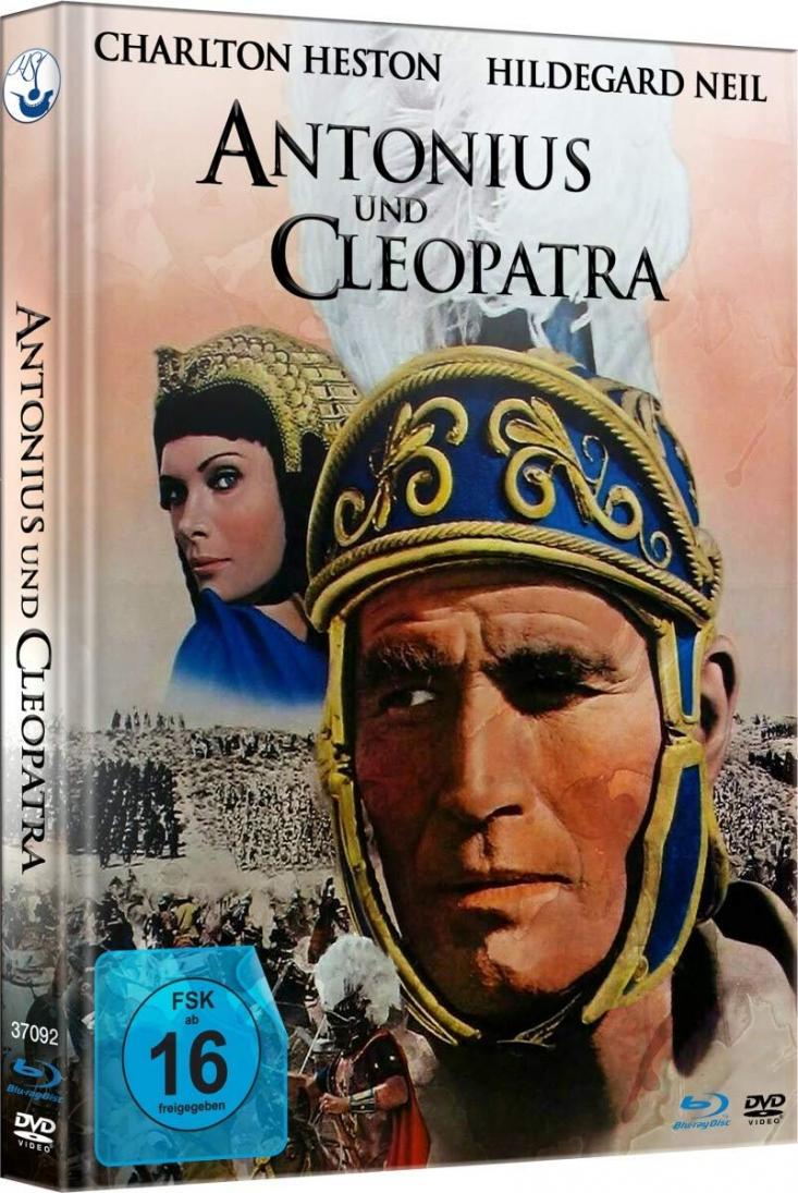 William Shakespeare's Antonius und Cleopatra Mediabook Blu-ray + DVD