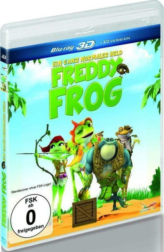 Freddy Frog - Ein ganz normaler Held - 3D BLU-RAY/NEU/OVP