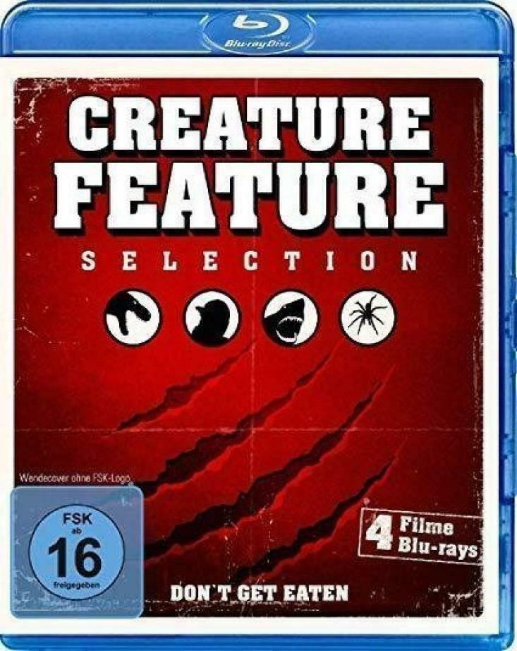 Creature Feature Selection Jurassic Attack Orc Wars etc. Blu-ray NEU/OVP