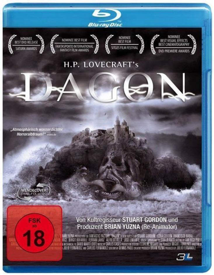 H.P. Lovecrafts Dagon Blu ray NEU/OVP FSK18!