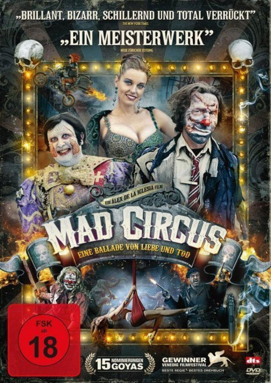 Mad Circus - Eine Ballade von Liebe und Tod DVD NEU/OVP FSK18!