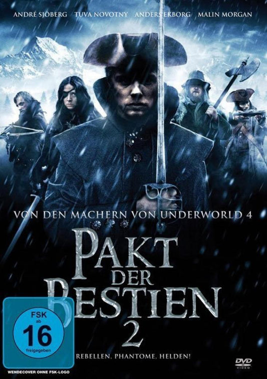 Pakt der Bestien 2 - Rebellen, Phantome, Helden!  DVD NEU/OVP