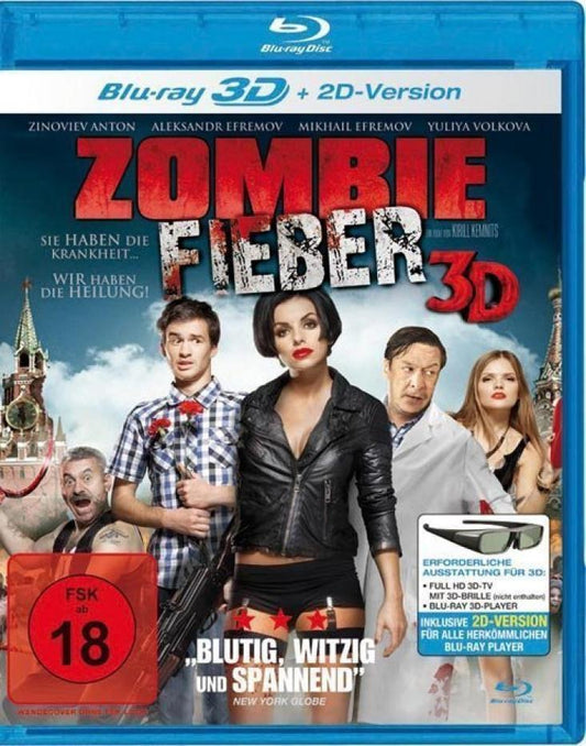 Zombie Fieber Blu-ray 3D + 2D NEU/OVP FSK18!