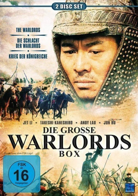 DIE GROSSE WARLORDS BOX - 3 FILME DVD