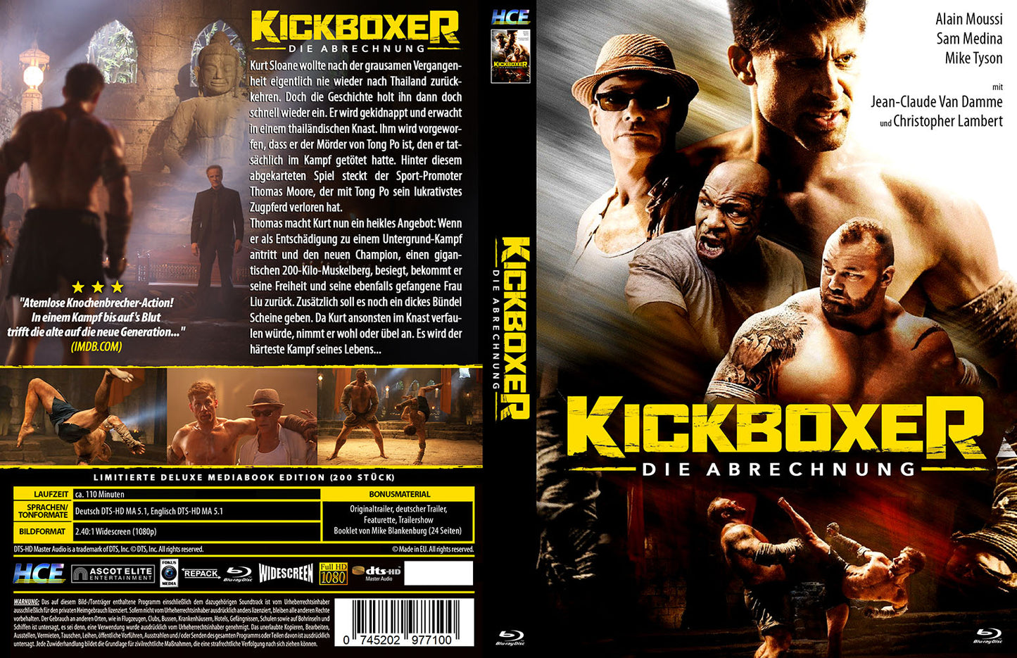 Kickboxer - Die Abrechnung - Uncut Mediabook Edition (Blu-ray)