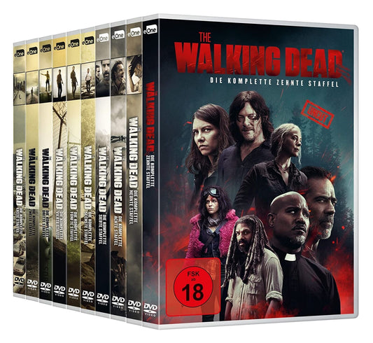 The Walking Dead - Season/Staffel 1+2+3+4+5+6+7+8+9+10 DVD