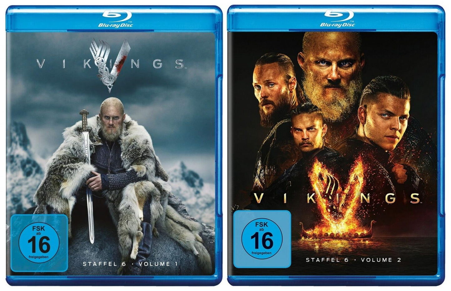 Vikings - 6.1 + 6.2 - Die komplette Staffel 6 Blu-ray